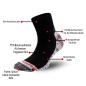 Mobile Preview: Metrium kurz Herren Arbeitssocken Socken extra starke Spitzen und Fersen. 6 Paar